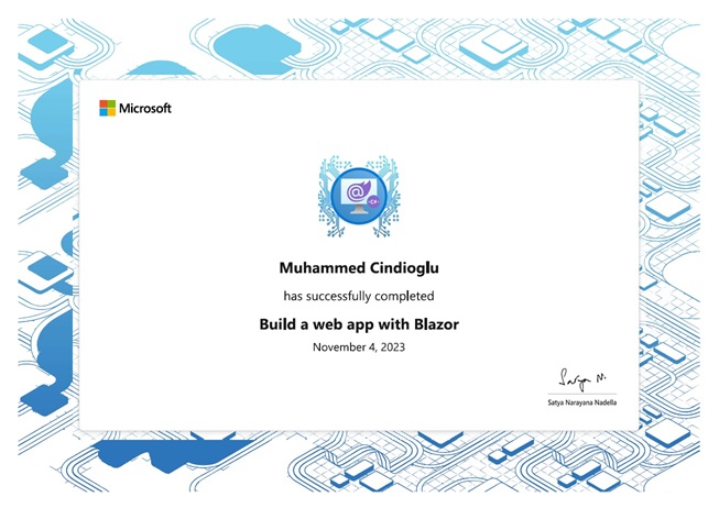 Build a web app with Blazor